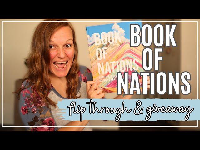 OUR NEW WORLD GEOGRAPHY RESOURCE | Book of Nations Flipthrough | Beautiful Feet Books Review