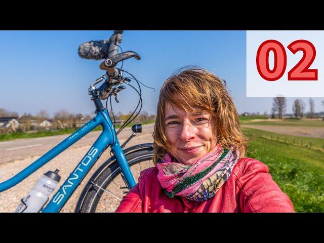 A bicycle ride with my new vlog setup - Daily vlog from Holland