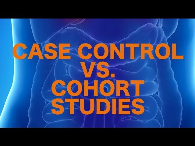 Case Control vs. Cohort Study || USMLE