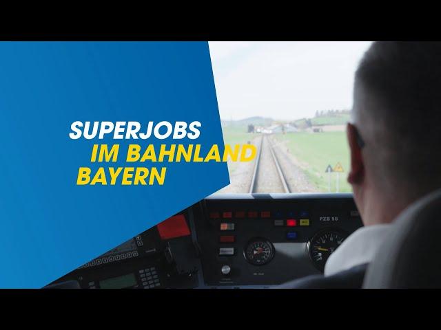 Superjobs im Bahnland Bayern