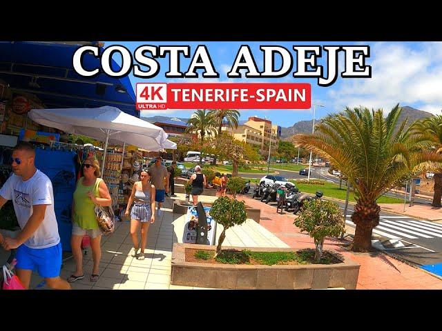 TENERIFE - COSTA ADEJE | What does this Area look like? ️ 4K Walk ● June 2024