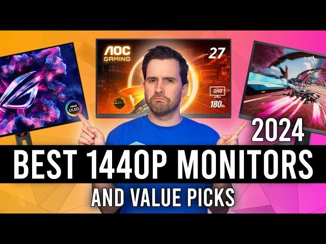 Best 1440p Gaming Monitors of 2024 [November Update]