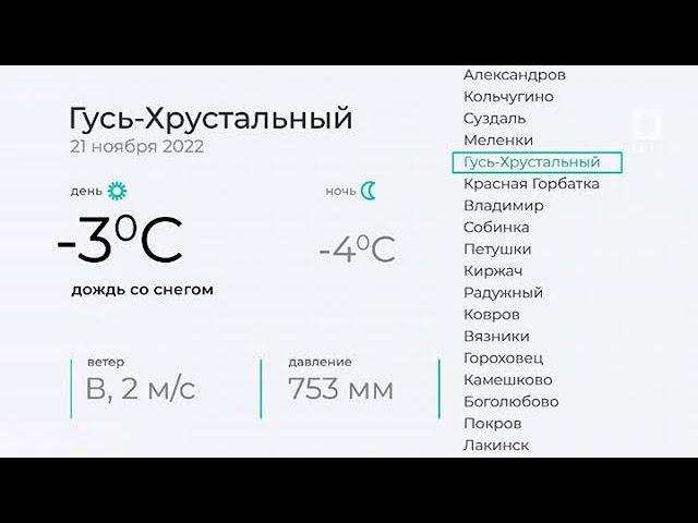 Прямая трансляция пользователя Телеканал Губерния 33 — Владимир