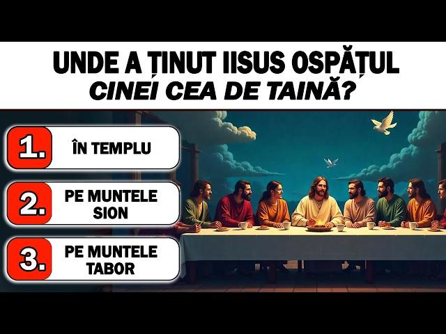 25 de Întrebări BIBLICE Care SUNT DIFICILE chiar și PENTRU CREȘTINI.. #19