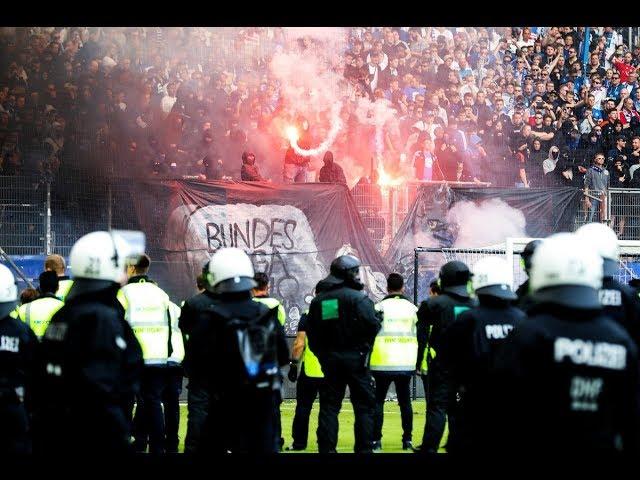 Hamburg fans react to their team being relegated from the Bundesliga | 12/05/2018