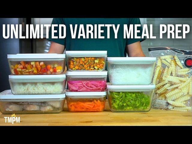 Never Eat the Same Meal Twice with Buffet Style Meal Prep