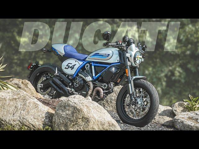 First Ride on the Ducati Scrambler 800 Café Racer!