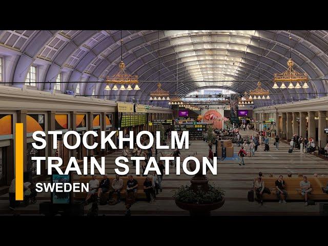 Inside of Stockholm Train Station | Sweden Station | Rail Ninja Review