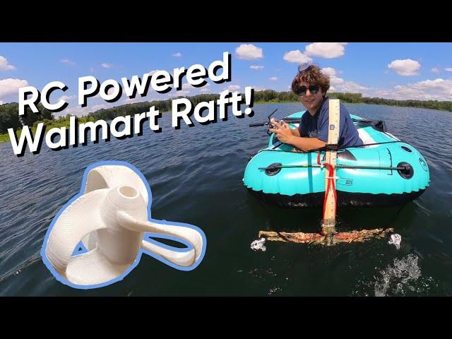 Can You Power a Raft With RC Plane Parts?