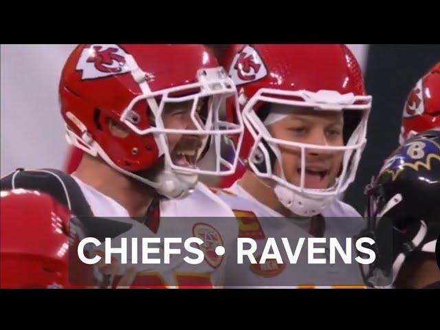 Travis Kelce laughs at Kyle Van Noy - Chiefs vs. Ravens