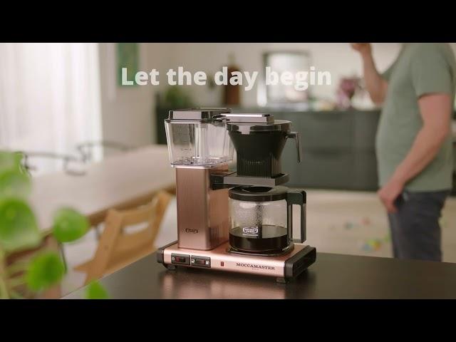 Rise and shine with Moccamaster