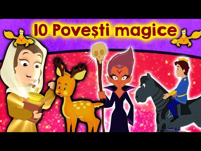 10 Povești magice  - Povesti Pentru Copii | Basme În Limba Română | Povesti de adormit copii