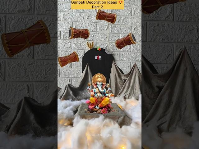 Shivji / Savan Special Ganpati Decoration Ideas  #ganpatibappamorya #ganpatidecoration #bappa