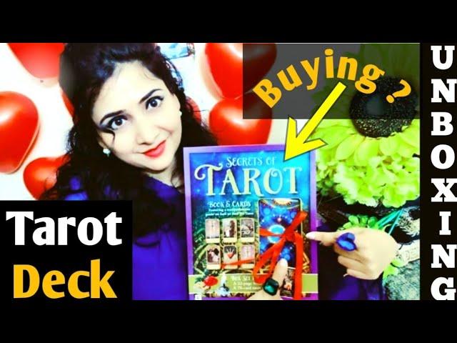 Unboxing Tarot Deck | Buying new tarot cardsReviewSecret Of Tarot| Best Review | You must have it