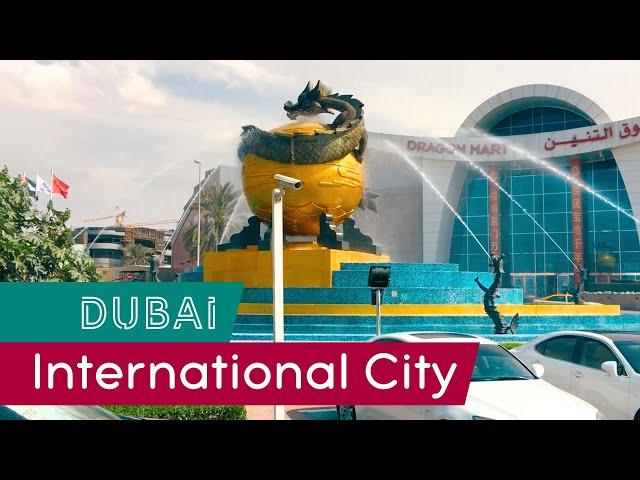 Dubai International City DIC, Freshwater lake, 10 countries' architecture, Dragon Mart