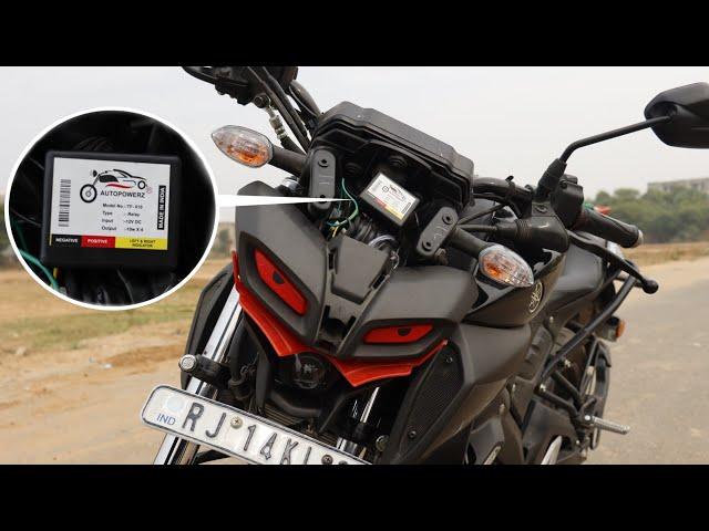 Best  Hazard Flasher For Mt15 || Installing Hazard Flasher In Mt15  #jaipurvlog