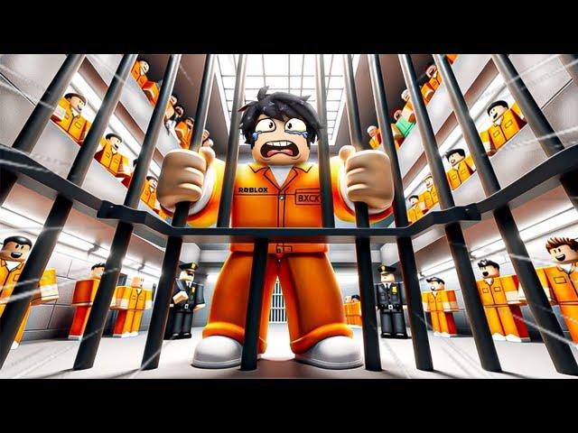 Escaping MAX SECURITY PRISON in ROBLOX!!