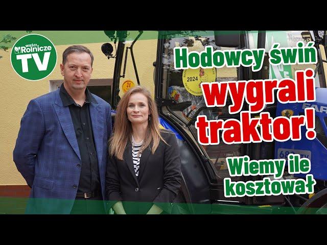 Produkcja świń im się opłaca. Park maszynowy zasilił już 4 traktor - wygrany w konkursie!