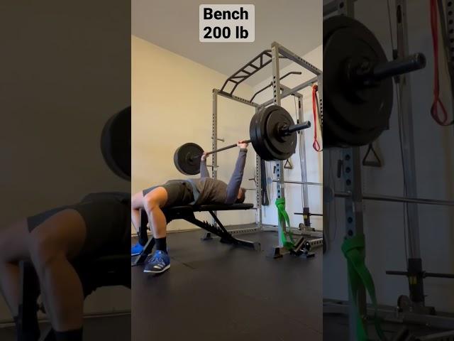 Week 8 - Bench 200 lb