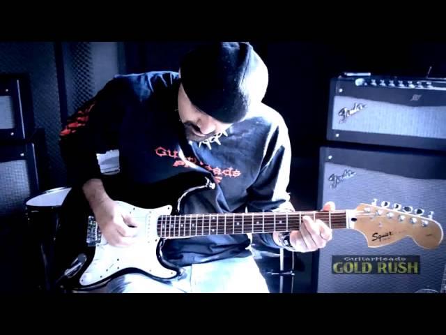 GuitarHeads Gold Rush Single Coil Pickup Demo by Victor Soto