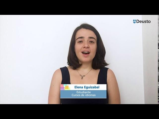 ¿Quieres estudiar idiomas en la Universidad de Deusto como Elena?