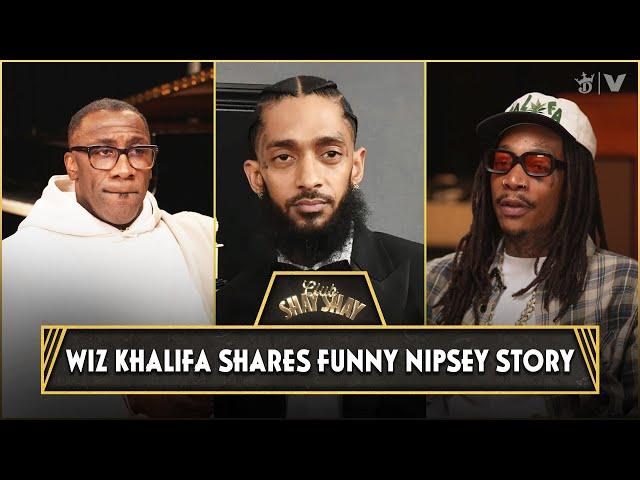 Wiz Khalifa's Last Conversation With Nipsey Hussle Had Him Throwing Up In Pool