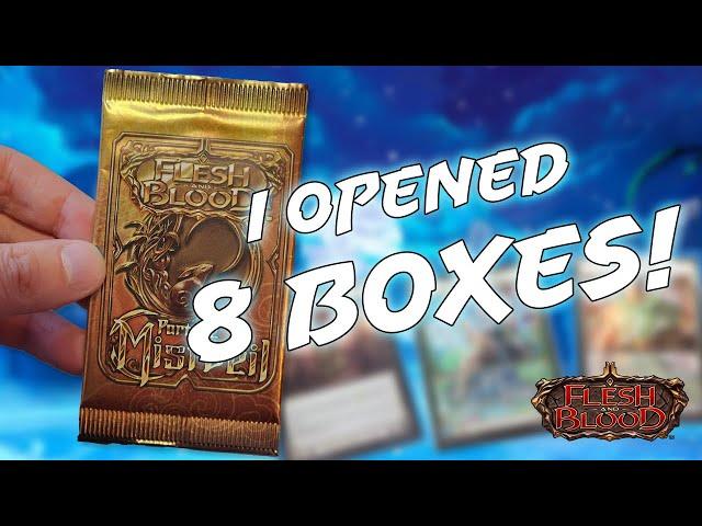 I Opened 8 Boxes of Part the Mistveil, Including the Best Box I've EVER Seen! Golden Pack!