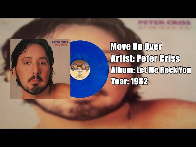 Peter Criss - Move On Over (Official Audio)