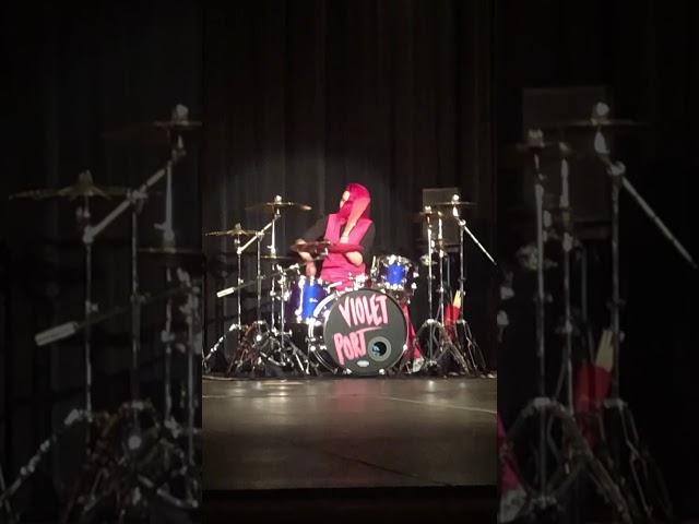 Region's Got Talent Winner Violet Port Drummer, 2020 (Greatest Showman)