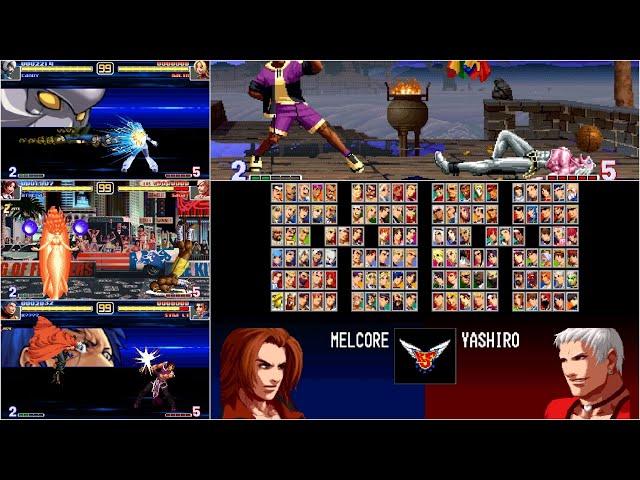 The King of Fighters: Final Attack [MUGEN] All Desperation, SDM and MAX2 Moves Compilation