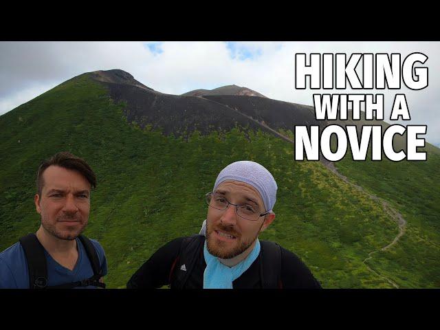 Hiking with a Novice I Taking a German Friend up Mt. Iwate