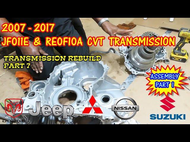 JF011E - RE0F10A CVT Transmission Rebuild Part 7 - CVT Reassembly 1