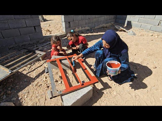 From Coloring to Creating Columns: Master's Kindness in Building Sakineh's House
