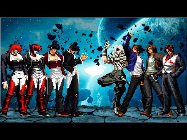 [KOF Mugen] Iori Yagami Team vs Kyo Kusanagi Team