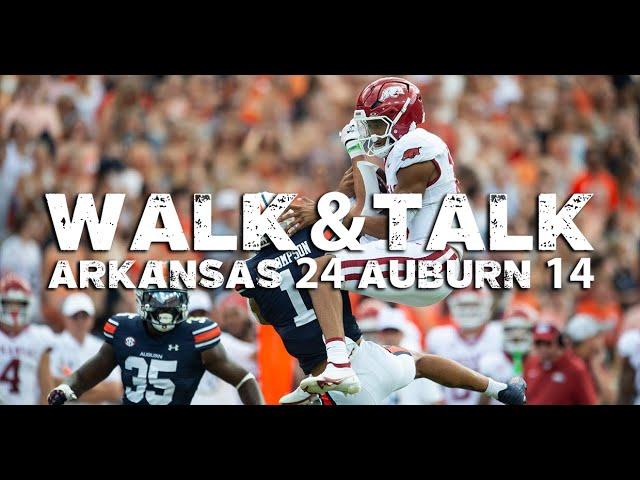 WALK & TALK: Arkansas 24, Auburn 14