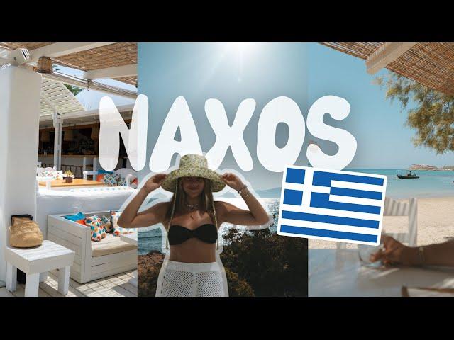 NAXOS, GREECE  TRAVEL VLOG | beach-hopping, *delicious* food, wineries & incredible accommodation!