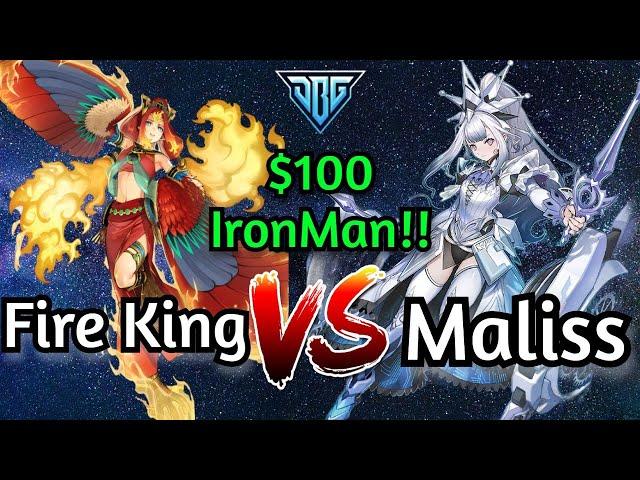 Fire King Vs Maliss $100 IronMan Post MAZE Yu-Gi-Oh!