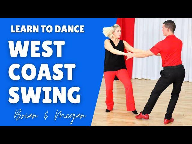 How to Dance the West Coast Swing Basic Steps | Sugar Push, Side Pass, Whip