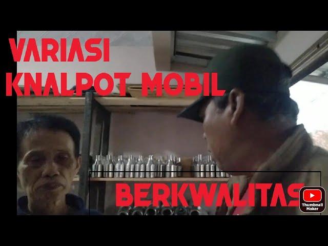 Grosir knalpot standart dan variasi purbalingga