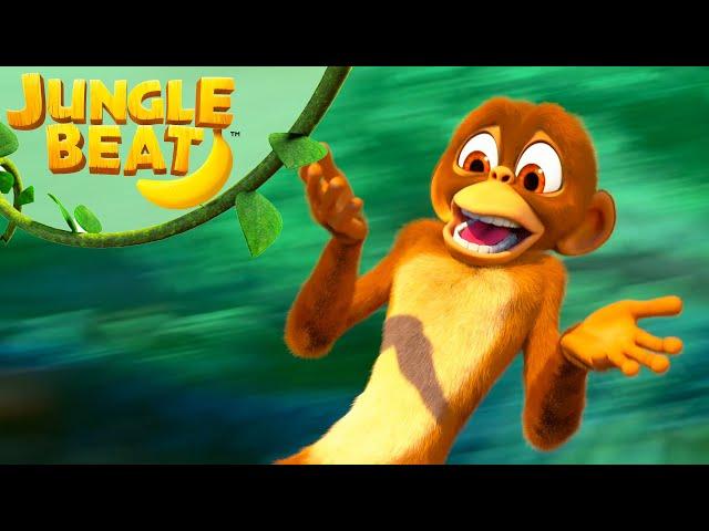 Adventures in Babysiting | Jungle Beat: Munki & Trunk | Kids Cartoon 2024