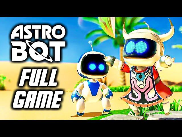 Astro Bot - Full Game Gameplay Walkthrough 100% Platinum (PS5) No Commentary