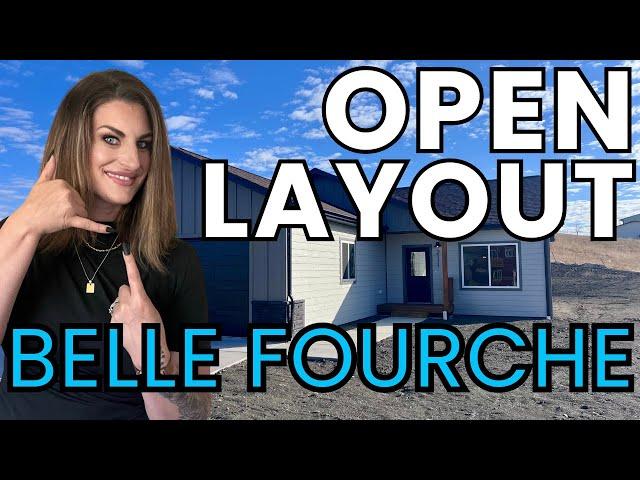 Open Concept New Construction under 400k in Belle Fourche