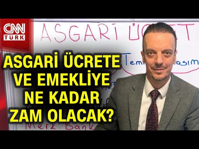 2024'te Asgari Ücrete ve Emekliye Ne Kadar Zam Olacak? #Haber