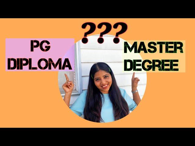 Which is better Post Graduate Diploma or Masters Degree| Honest Review  PG Diploma Vs Masters Degree