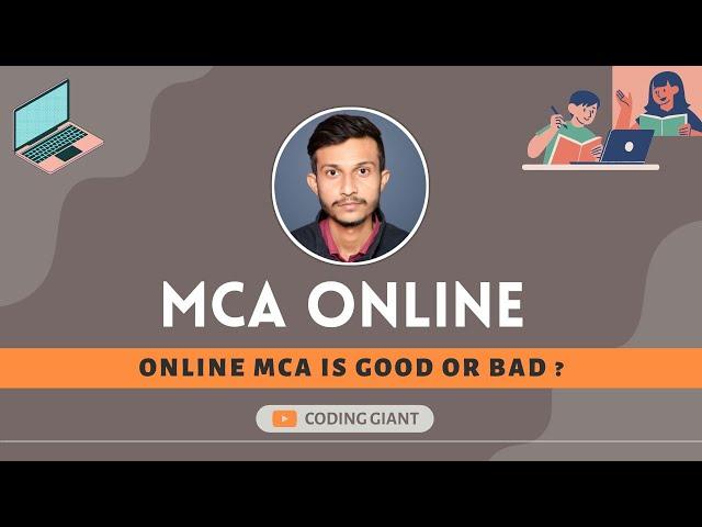 Is Online MCA Good or Bad ? Is Online MCA Worth it or not ? Coding Giant