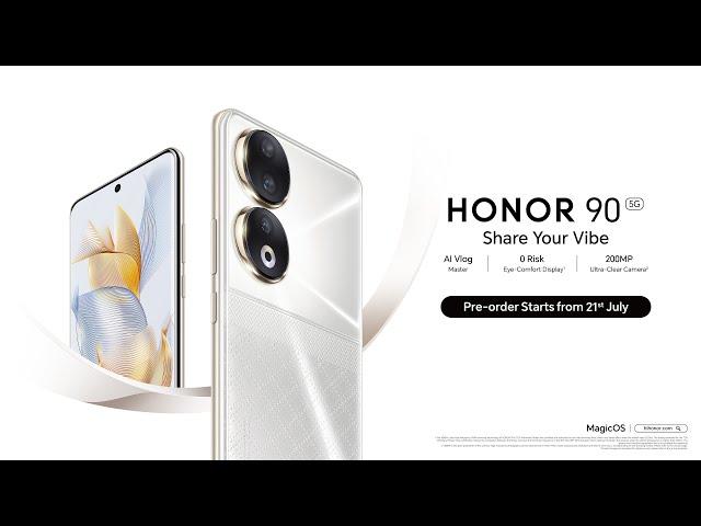 HONOR 90 5G | The First AI Vlog Smartphone