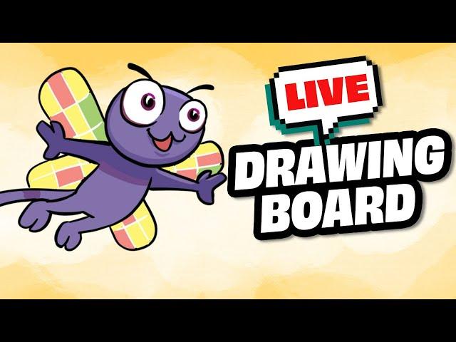 Drawing Board LIVE! | Let's Finish Valentines Cards!