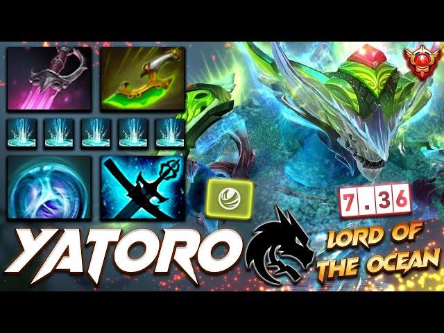 Yatoro Morphling Water Lord 7.36 - Dota 2 Pro Gameplay [Watch & Learn]