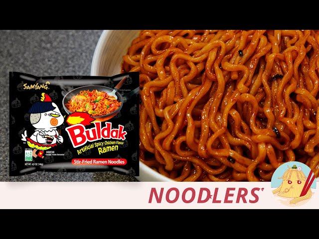 Samyang Buldak Hot & Spicy Chicken Ramen - Stir-Fry Fire Noodles 