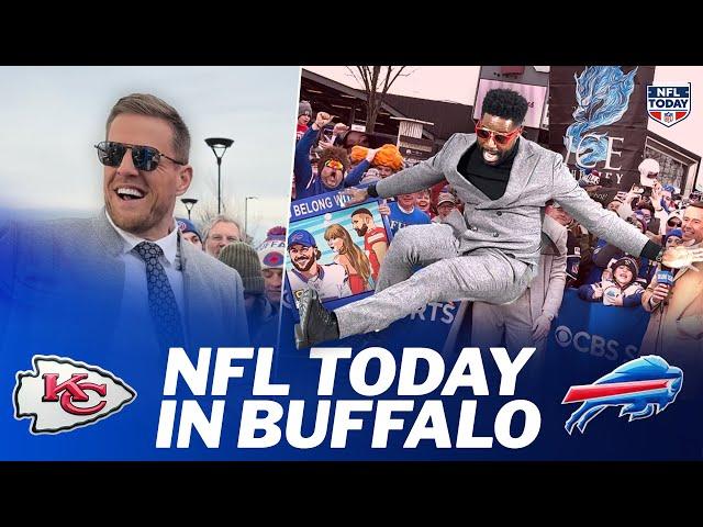 Bills, beverages AND TABLES: The NFL Today goes to Buffalo